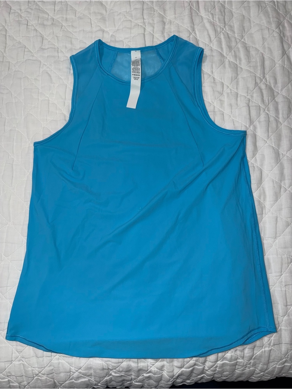 Lululemon Athletica Sculpt Tank Top Turquoise Tide